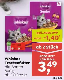 ADEG Whiskas Trockenfutter Angebot