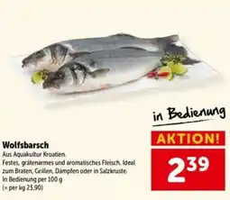 Interspar Wolfsbarsch Angebot
