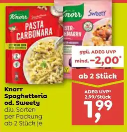 ADEG Knorr Spaghetteria Angebot