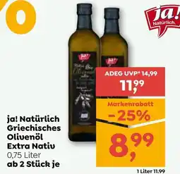 ADEG ja! Natürlich Griechisches Olivenöl Extra Nativ Angebot