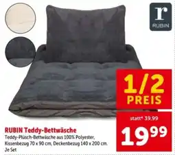 Interspar RUBIN Teddy-Bettwäsche Angebot
