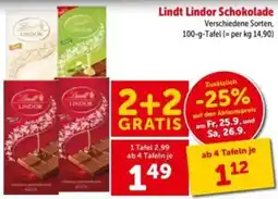 Interspar Lindt Lindor Schokolade Angebot