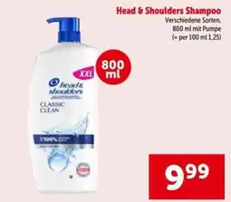 Interspar Head & Shoulders Shampoo Angebot