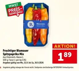 Interspar Fruchtiger Blumauer Spitzpaprika Mix Angebot