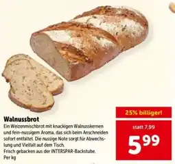 Interspar Walnussbrot Angebot