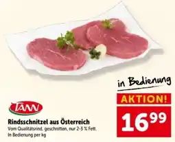 Interspar TANN Rindsschnitzel aus Österreich Angebot