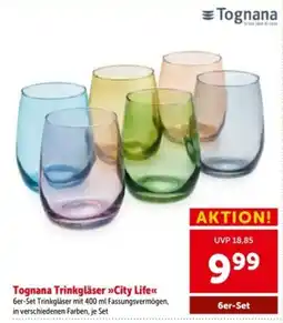 Interspar Tognana Trinkgläser »City Life« Angebot