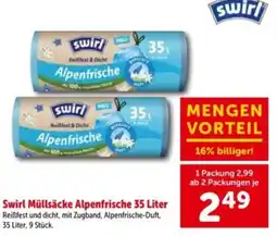 Interspar Swirl Müllsäcke Alpenfrische Angebot