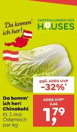 ADEG Chinakohl Angebot