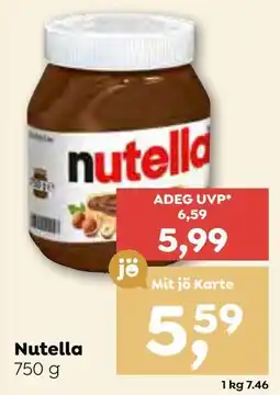 ADEG Nutella Angebot