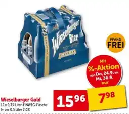 Interspar Wieselburger Gold Angebot