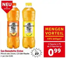 Interspar San Benedetto Eistee Angebot