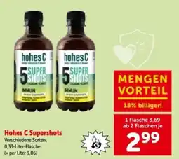 Interspar Hohes C Supershots Angebot