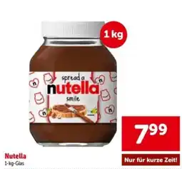 Interspar Nutella 1-kg-Glas Angebot