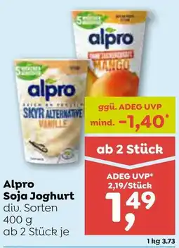 ADEG Alpro Soja Joghurt Angebot
