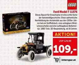Interspar LEGO Ford Model T 11376 Angebot