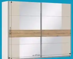 Möbelix James Wood Schwebetürenschrank Calisto Angebot