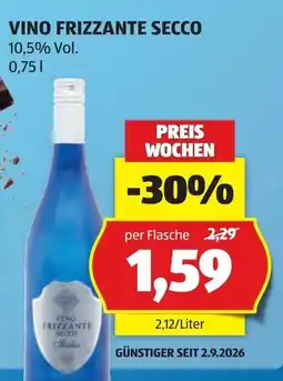 Hofer Vino Frizzante Secco Angebot