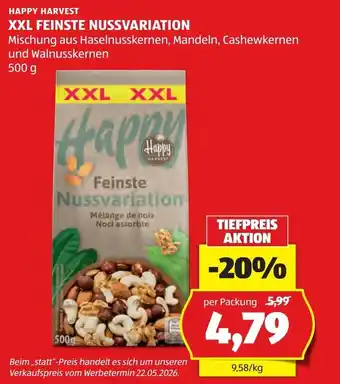 Happy Harvest Feinste Nussvariation