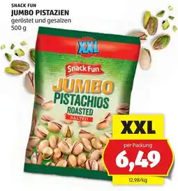 Hofer Snack Fun Jumbo Pistazien Angebot