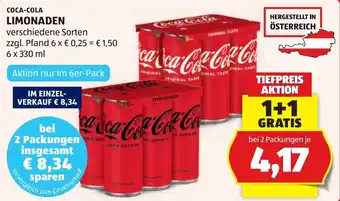 Coca-Cola Limonaden