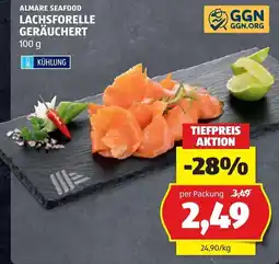 Hofer Almare Seafood Lachsforelle Geräuchert Angebot