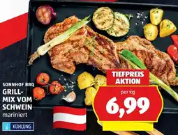 Hofer Sonnhof BBQ Grill-Mix vom Schwein mariniert Angebot