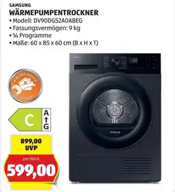 Hofer Samsung Wärmepumpentrockner Angebot