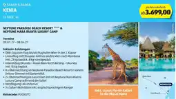 Hofer Safari & Baden Kenia Angebot