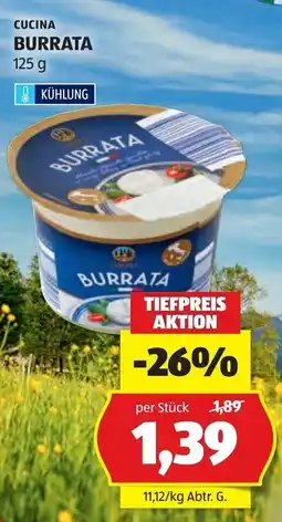 Hofer Cucina Burrata Angebot