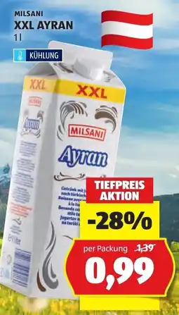 Hofer Milsani Ayran Angebot