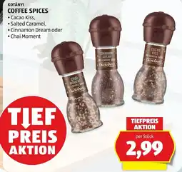 Hofer Kotányi Coffee Spices Angebot