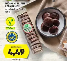 Hofer Bio-Mini Elisen Lebkuchen Angebot