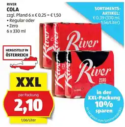 Hofer River Cola Angebot