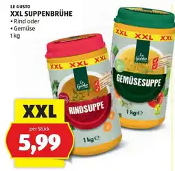 Hofer Le Gusto XXL Suppenbrühe Angebot
