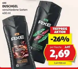 Hofer AXE DUSCHGEL Angebot