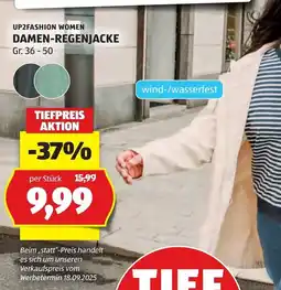Hofer UP2FASHION WOMEN DAMEN-REGENJACKE Angebot