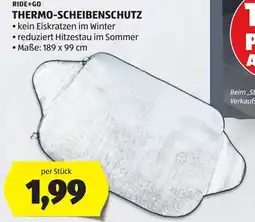 Hofer Ride+Go Thermo-Scheibenschutz Angebot