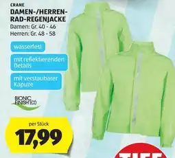 Hofer CRANE DAMEN-/HERREN-RAD-REGENJACKE Angebot