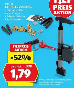 Hofer Ride+Go Fahrrad Zubehör Angebot