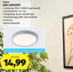 Hofer OSRAM LED-LEUCHTE Angebot