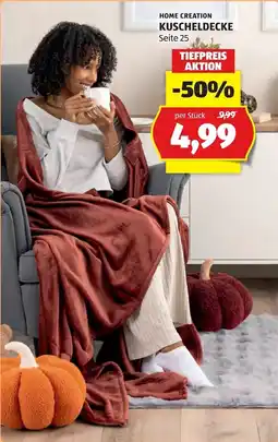 Hofer Home Creation Kuscheldecke Angebot