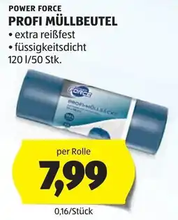 Hofer Power Force Profi Müllbeutel Angebot