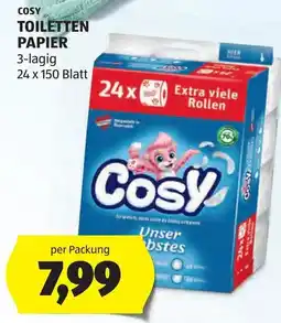 Hofer Cosy Toilettenpapier Angebot