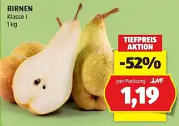Hofer Birnen Klasse I Angebot
