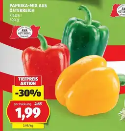 Hofer Paprika-Mix aus Österreich Angebot