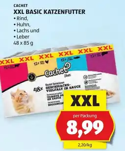 Hofer Cachet XXL Basic Katzenfutter Angebot