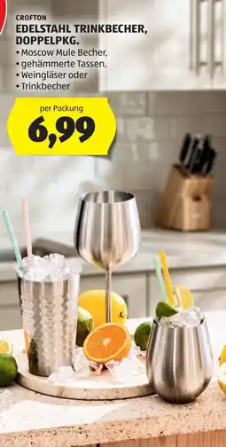 Hofer Crofton Edelstahl Trinkbecher Angebot