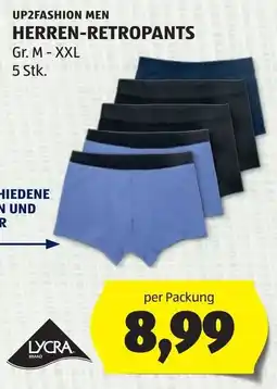Hofer UP2FASHION MEN HERREN-RETROPANTS Angebot