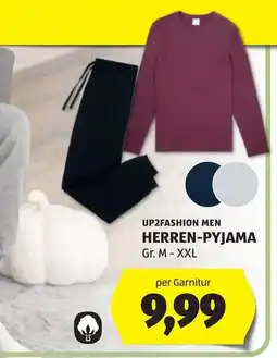 Hofer UP2FASHION MEN HERREN-PYJAMA Angebot